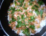 A picture of step 7 of Hydrabadi Vegetables briyani.