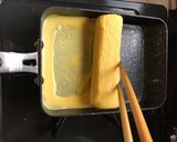 A picture of step 9 of For Bento! Swirled Egg Roll with Nori.