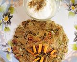A picture of step 5 of Masala Bajre ki Roti/paratha yummy.
