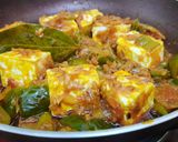 कढ़ाई पनीर(Kadhai paneer recipe in Hindi) रेसिपी चरण 6 फोटो