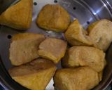 Foto langkah ke 1 dari resep Mangut Tahu dan Iwak Pe (ikan pari asap).