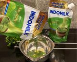 Foto langkah ke 1 dari resep Matcha Dubai Chocolate Cookies.
