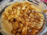 2 da opción de budín integral con manzanas 🍏y caramelo 😍