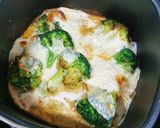 A picture of step 5 of Lazy Cook's Air-Fried Baked Broccoli Egg Custard.