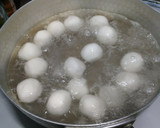 A picture of step 6 of Tukimi Dango (Moon Viewing Dumpling).