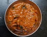 A picture of step 5 of Chettinad Vellai Paniyaram with Spicy Chilli Garlic chutney and Red Rice Puttu.