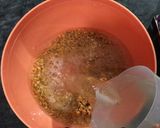 A picture of step 1 of Haleem Mix .