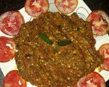 A picture of step 7 of Village style baingan ka bharta # meal challenge #lunch.