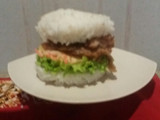 Burger Nasi Ayam Teriyaki