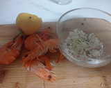 Foto del paso 1 de la receta: Gambas con salsa de queso