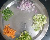 A picture of step 1 of Veg Cheesy curd sandwich.