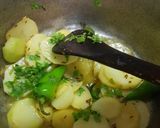 A picture of step 4 of Potato slices.
