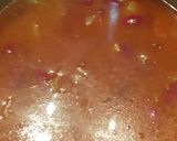 A picture of step 2 of Rajma curry.