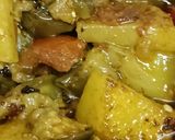 बैंगन आलू की सब्जी (baingan aloo ki sabzi recipe in Hindi) रेसिपी चरण 3 फोटो