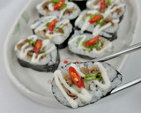 Foto langkah ke 6 dari resep Sushi Beef Teriyaki 🥓.