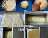 Foto langkah ke 3 dari resep Eggless Bread / Roti Tawar tanpa telur empuuuk banget.