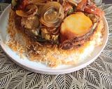 Foto langkah ke 7 dari resep Nasi Maqlubah Arabiah.