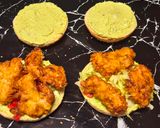 Une image de l'étape 4 de Burger tender's au poulet sauce avocado 🥑.
