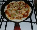 Foto del paso 2 de la receta: Pizza al sartén