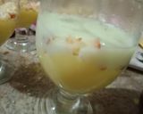 A picture of step 5 of Trifle😋.