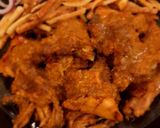A picture of step 8 of Hyderabadi nawabi chargha.