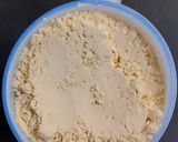 A picture of step 2 of Motichoor Laddoo.