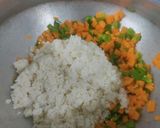 A picture of step 3 of Bhagar Rice cutlet.