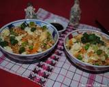 Rice with salmon fish and vegetables recipe step 18 photo