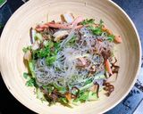Hình bước làm 6 của món Miến Trộn ThaiLand Diet /Keto