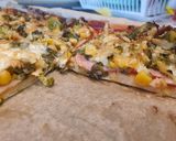 Glutén-, tojásmentes vékony pizza alap 2 recept fázis 1 fotója