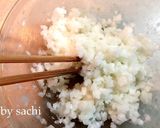A picture of step 1 of Easy Microwave Cabbage Shumai.