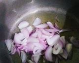 A picture of step 3 of Aloo ki taheri.