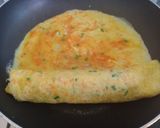 Foto langkah ke 3 dari resep Telur Gulung Sosis /Rolade/Tamagoyaki.