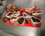 Une image de l'étape 5 de Bouchées de figues au jambon cru et saint Agur.