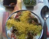 A picture of step 6 of Disco masala papdi.
