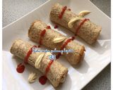 Foto langkah ke 6 dari resep Roti gulung sosis-keju.