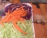 A picture of step 8 of “Fake out” Pad Thai.