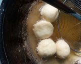 Foto langkah ke 7 dari resep Donat tusuk lembut murah tanpa kentang.