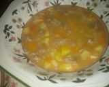 A picture of step 6 of Irish potato sauce.