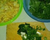 Foto langkah ke 1 dari resep Tumis jagung dan pokcoy petai.
