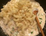 Tejszínes gombás tészta recept fázis 9 fotója