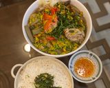 Hình bước làm 2 của món Canh chua cua bông điên điển