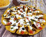 ચીઝી લોડૅડ નાચોસ (Cheesy Loaded Nachos recipe in Gujarati) રેસીપી સ્ટેપ12ફોટો