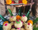 A picture of step 3 of Laddoo.