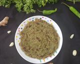 A picture of step 3 of Whole moong  cheela.