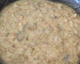Foto del paso 3 de la receta: Champiñones rellenos de gambas y queso gorgonzola
