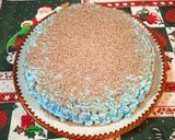 Pas rețetă Tort cu blat de cacao și cremă de vanilie 11 fotografie