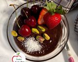 صورة لخطوة 1 من وصفة ‏‎كـاسترد الـشوكولاتـة الصحي