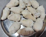 A picture of step 2 of Masala taro.