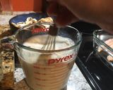 A picture of step 3 of Chicken and Rice with Mushroom Sauce.